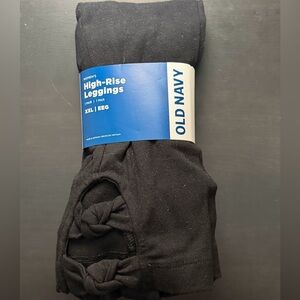 NWT Old Navy Black High-Rise Women's Leggings